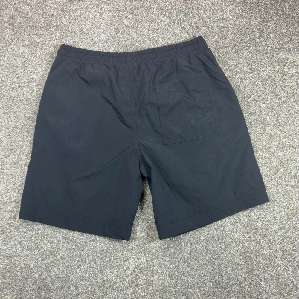 Saints Studio Mens Black Athletic Shorts XL Star Graphic Streetwear Drawstring